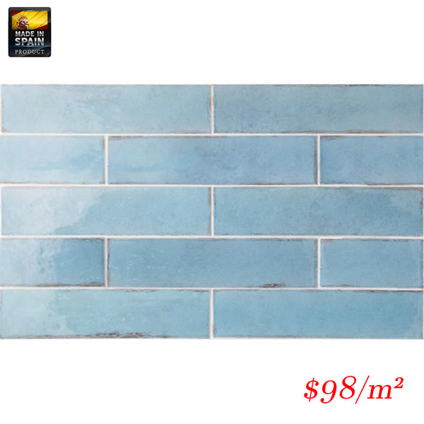 EQU0043 TRIBECA WATERCOLOUR GLOSS SUBWAY 60X246MM