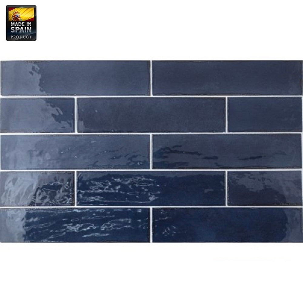 EQU0045 TRIBECA BLUE NOTE GLOSS SUBWAY 60X246MM