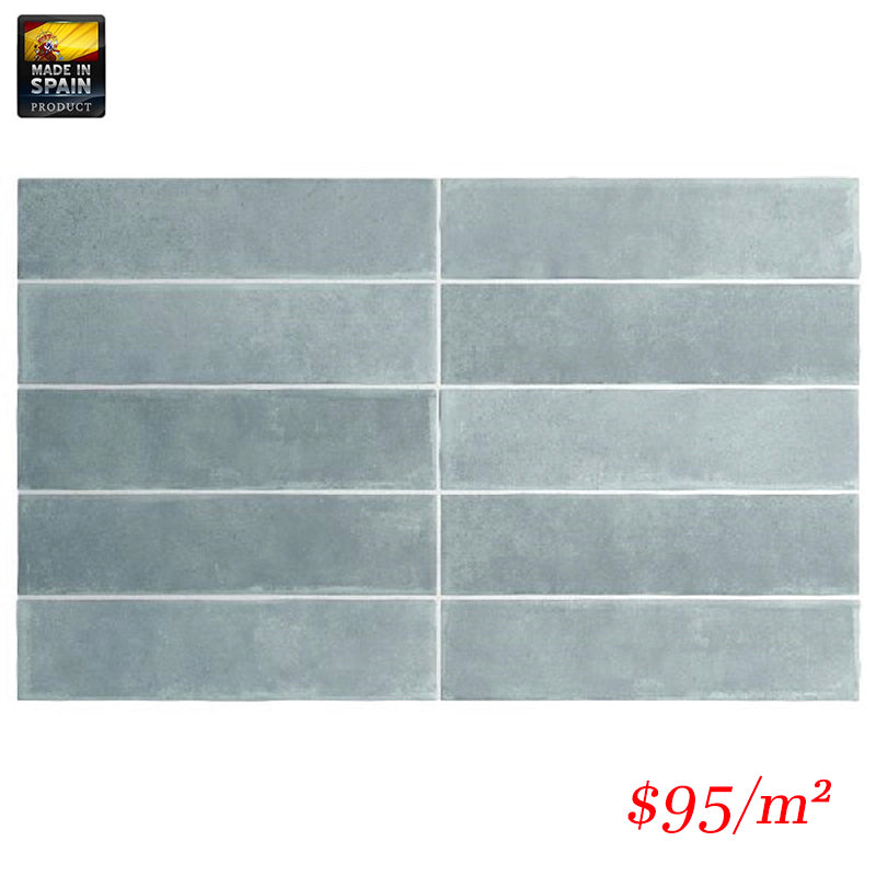 EQU0060 ARGILE SKY MATT SUBWAY 60X246MM Made In Spain