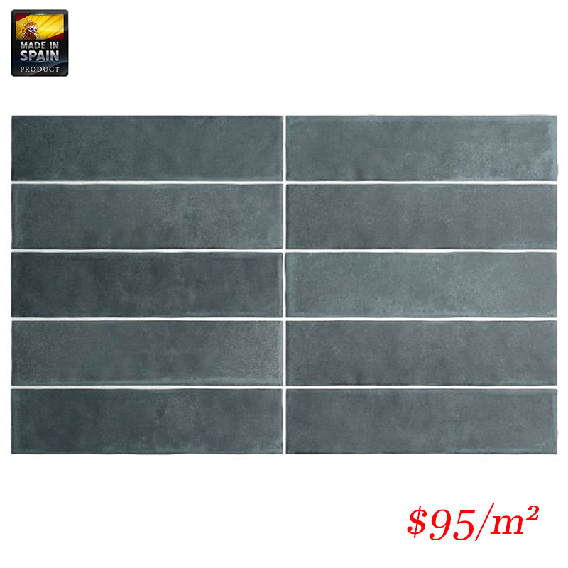 EQU0061 ARGILE GLACIER MATT SUBWAY 60X246MM Made In Spain