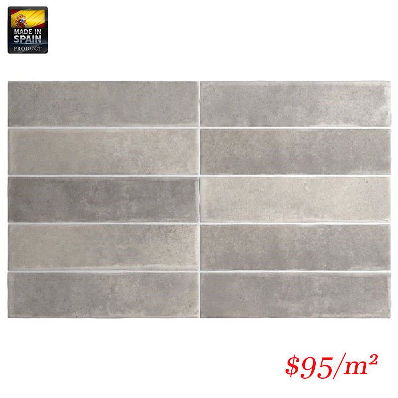 EQU0062 ARGILE CONCRETE MATT SUBWAY 60X246MM Made In Spain
