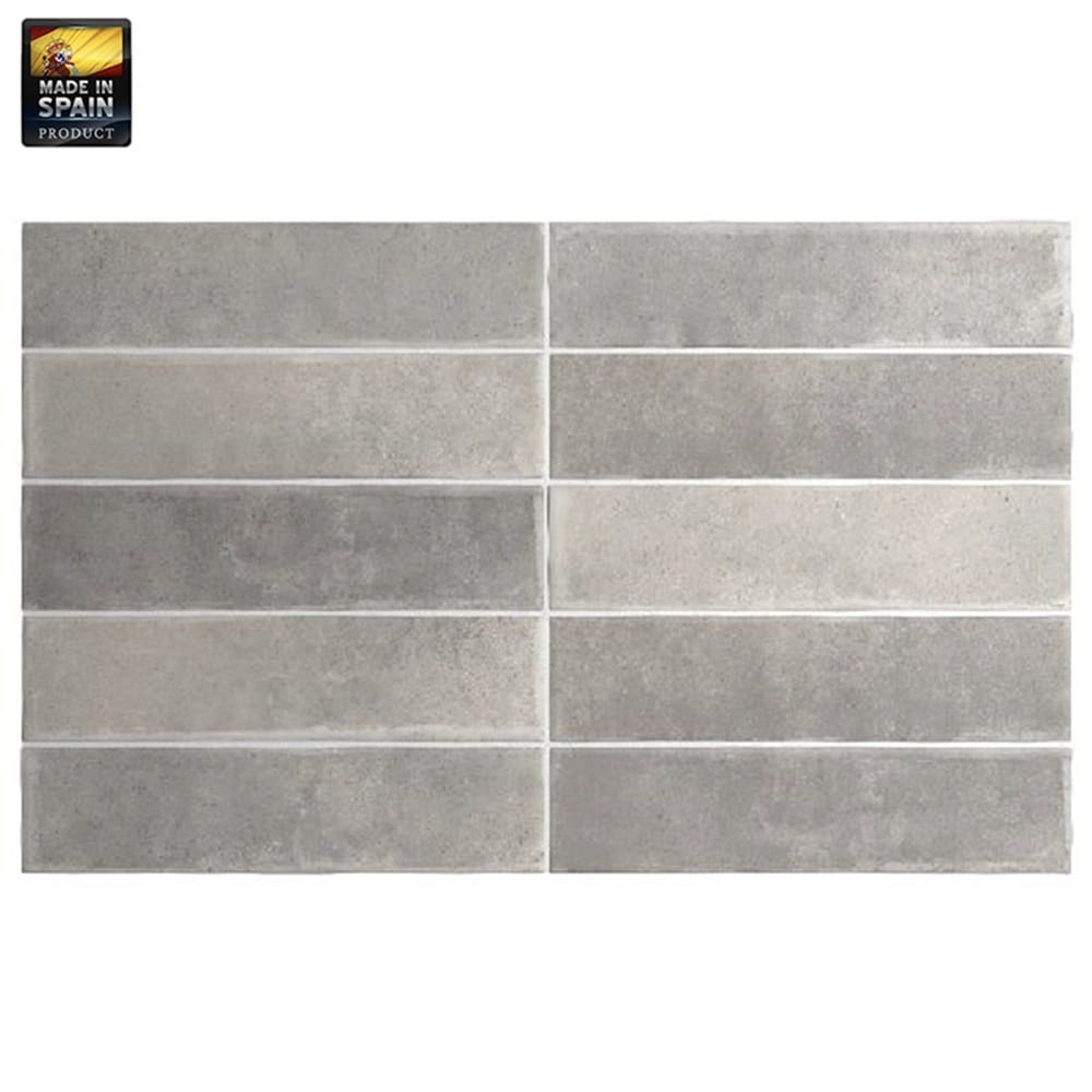 Victiles Tile EQU0062 ARGILE CONCRETE MATT SUBWAY 60X246MM Made In Spain