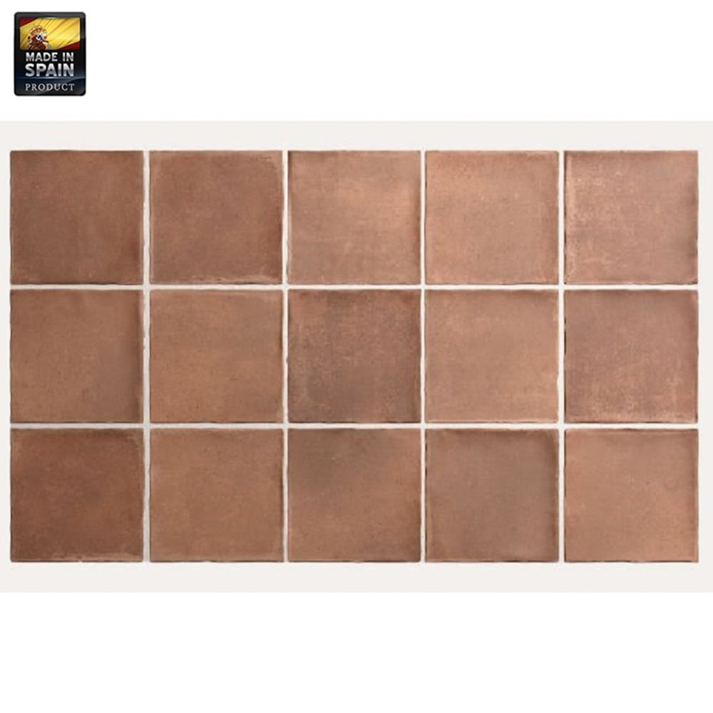 Victiles Tile EQU0067 ARGILE COTTO MATT SUBWAY 100X100MM Made In Spain