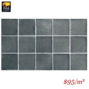 EQU0070 ARGILE GLACIER MATT SUBWAY 100X100MM Made In Spain