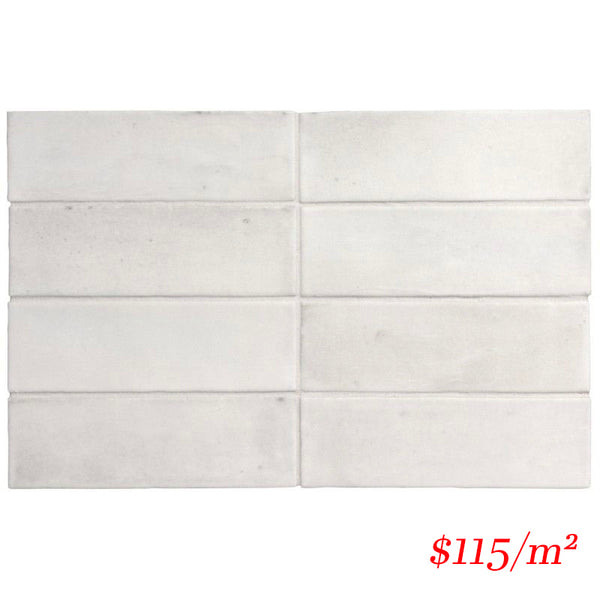 EQU0074 COCO WHITE MATT 50X150MM Made in Spain