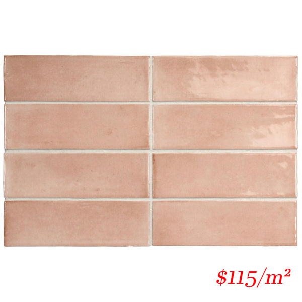EQU0077 COCO ORCHARD PINK GLOSS 50X150MM Made in Spain