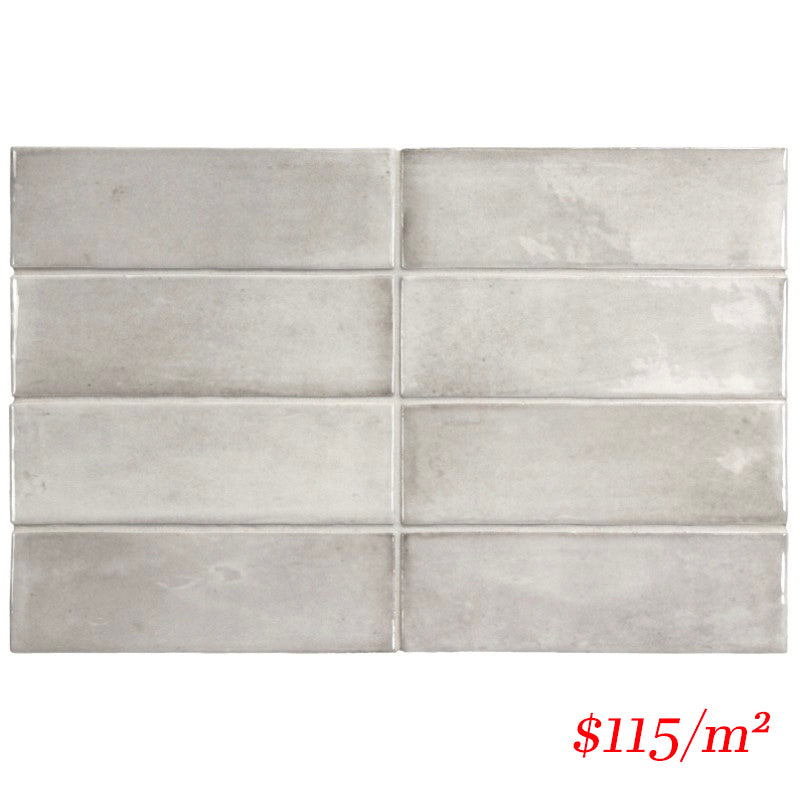 EQU0079 COCO AMBER GREY GLOSS 50X150MM Made in Spain