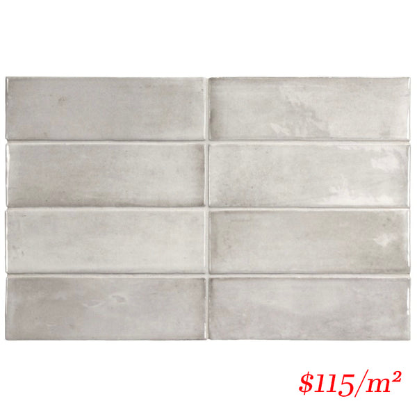 EQU0079 COCO AMBER GREY GLOSS 50X150MM Made in Spain