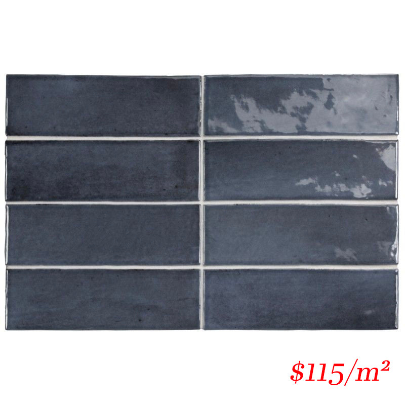 EQU0083 COCO BLUE NIGHT GLOSS 50X150MM Made in Spain