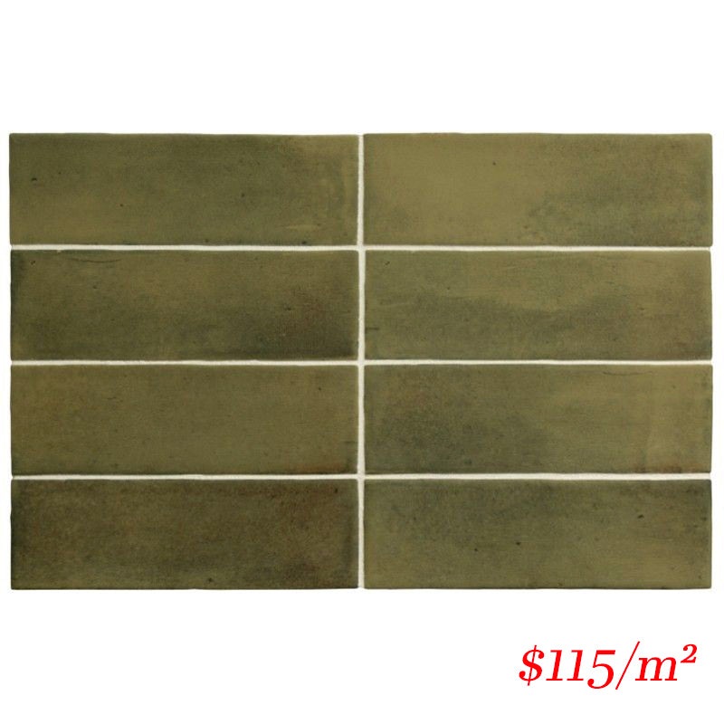 EQU0086 COCO VERDE MATT 50X150MM Made in Spain