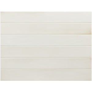EQU0108 MASSIMO WHITE SATIN SUBWAY 50X400MM 31570 Made in Spain