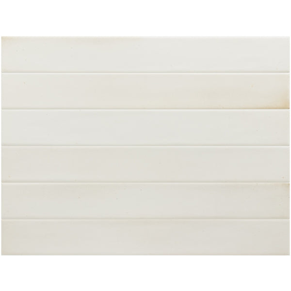 EQU0108 MASSIMO WHITE SATIN SUBWAY 50X400MM 31570 Made in Spain