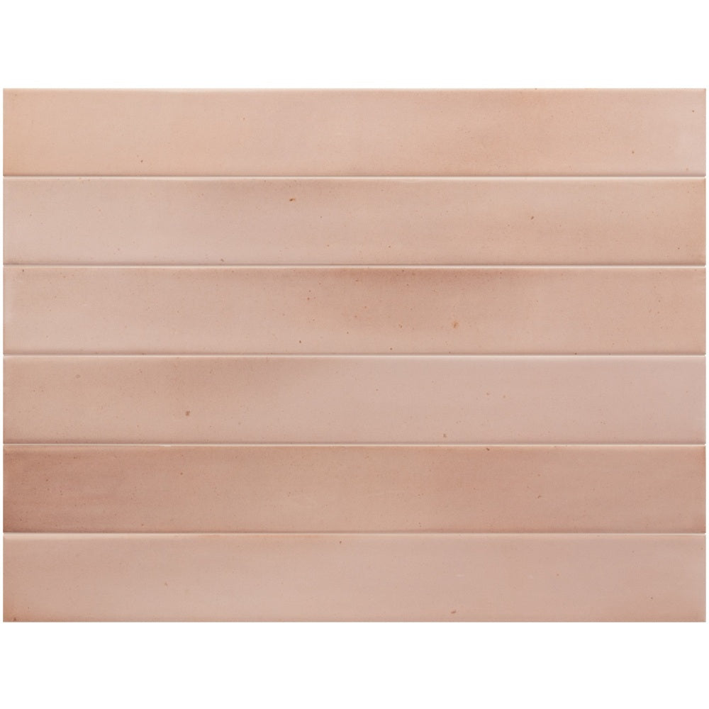 EQU0110 MASSIMO PINK SAND SATIN SUBWAY 50X400MM 31572 Made in Spain