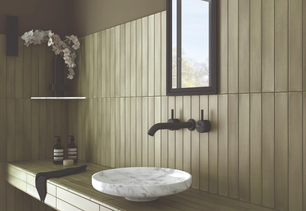 EQU0115 MASSIMO VERD SATIN SUBWAY 50X400MM 31577 Made in Spain