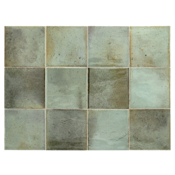 EQU0107 HANOI CELADON GLOSS 100X100MM 30013 Made in Spain