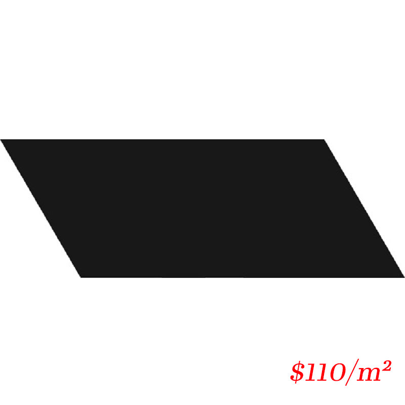 T/FCBRA1125	ESTUDIO FRAME CHEVRON BASE R ANTHRACITE MATT 110*250mm
