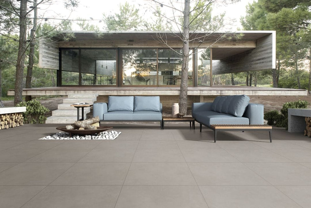 Element Grey Matt Tile 600x600mm