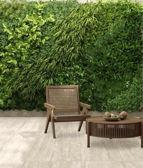 VL Tile Entiva Travertine Vein Cut Sand Matt P4 Tile 600x600mm