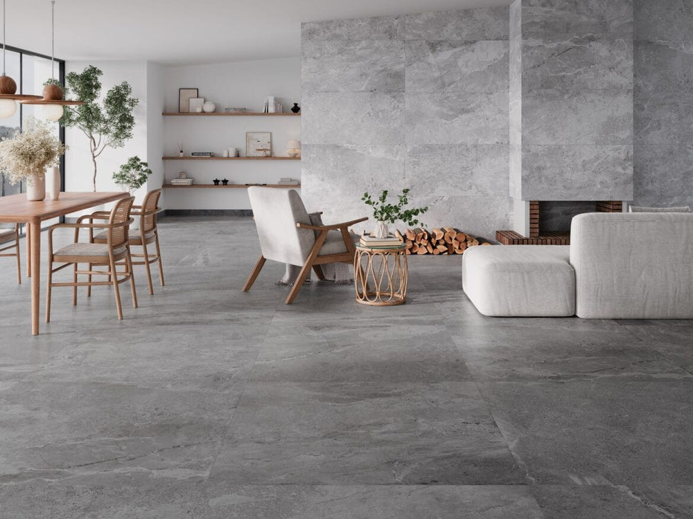 Essential Es Erding Silver Matt Tile 600x1200mm