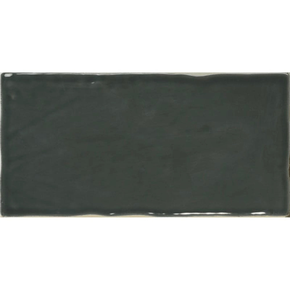 VL Tile Estudio Bohemia Fairoaks Green Matt Subway Tile 125x250mm