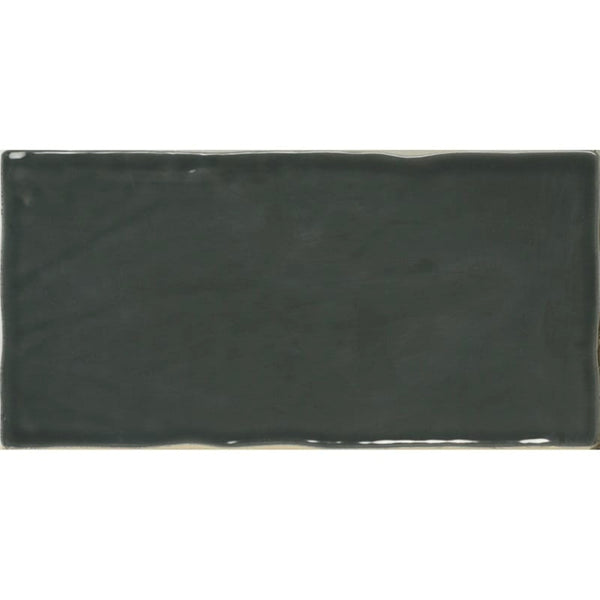 VL Tile Estudio Bohemia Fairoaks Green Matt Subway Tile 125x250mm
