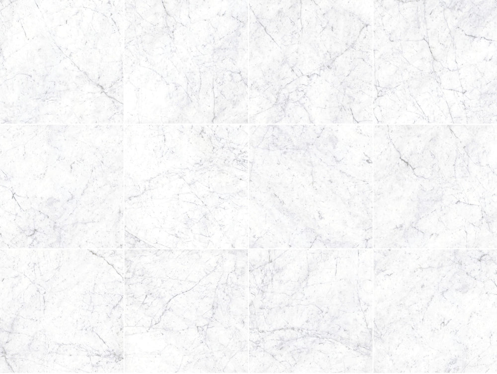 Euromarmo Carrara Venatino Polished Glazed Stone Look Tile 600x600mm