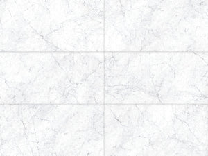 EV Tile Euromarmo Carrara Venatino Polished Glazed Stone Look Tile 600x1200mm