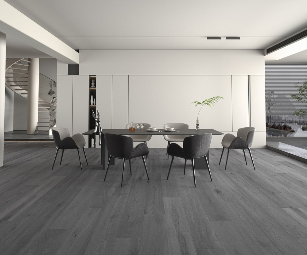 Floortex Fusion 3D Water Resistant Laminate floor - FD8806 Lava Grey
