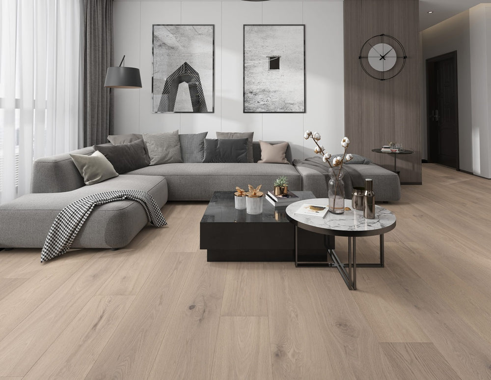 Floortex Fusion 3D Water Resistant Laminate floor - FD8810 Pearl Grey
