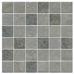 GNS Tile STH056 2SR1 SOUTH PACIFIC FIJI STONE GREY MOSAIC 47X47