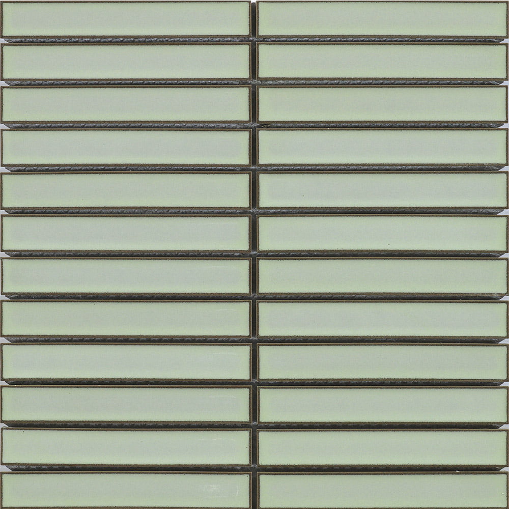 FGR GRN214G FINGER SPECKLE MOSAIC GREEN GLOSS 300X300MM