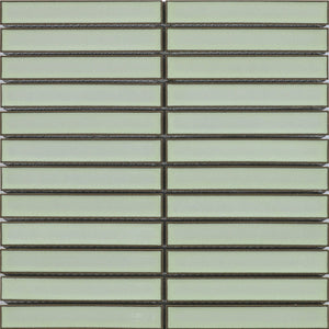 FGR GRN214G FINGER SPECKLE MOSAIC GREEN GLOSS 300X300MM