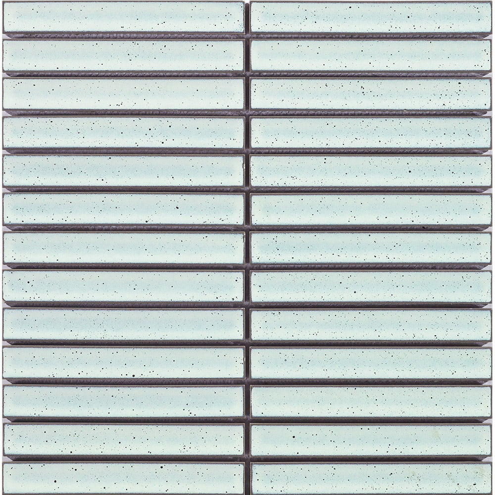 FGR WHT214G FINGER SPECKLE MOSAIC WHITE GLOSS 300X300MM