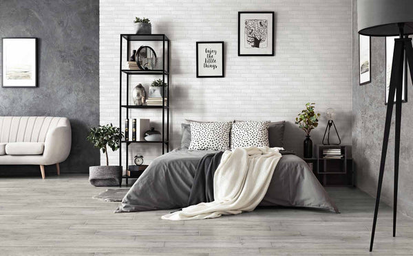 EV Tile Flash White Matt Subway Tile 250x60x9mm