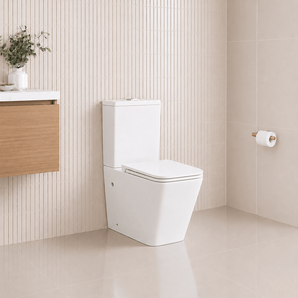Noveen Toilets T2093A — FLORENCE Rimless Toilet Suite