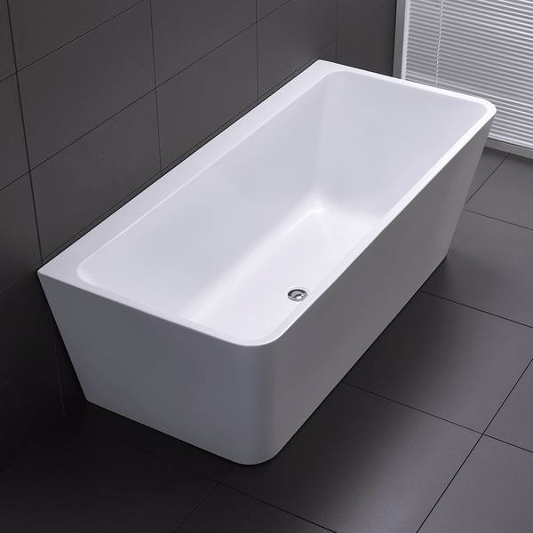Noveen Bathtubs BTF1700 SPA Florence BACK TO WALL SPA BATHTUB 1700x780x600MM