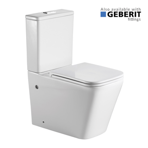 Noveen Toilets T2093A — FLORENCE Rimless Toilet Suite