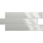 EV Tile IT-VIC-GY-37061 Victory Grey (Fog) 370x61x6 Glossy MADE IN ITALY