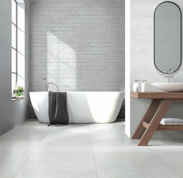 Everstone Tile Frammenti Bianco Matt Finish 600x1200mm