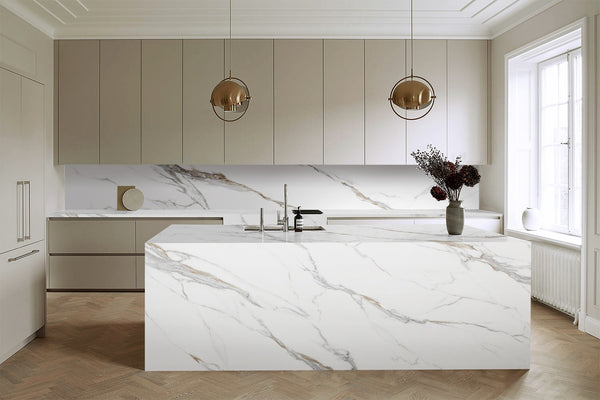 Opulence Collection - SSOP03 Calacatta Michelangelo 3200x1600x12mm Polished Finish