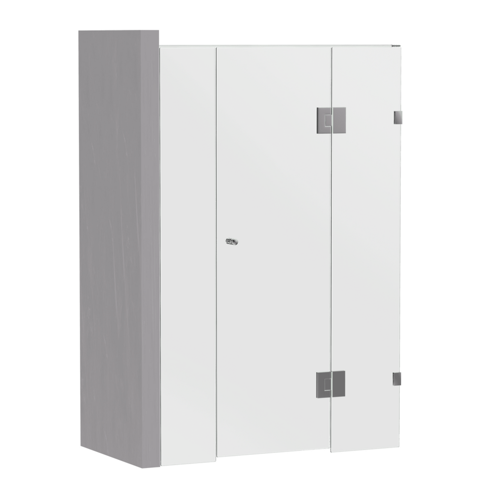 Gem Series Configuration B Front only - Brushed Nickel
