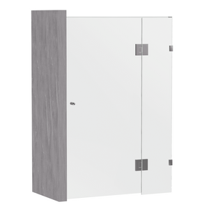 Gem Series Configuration C Front only - Brushed Nickel
