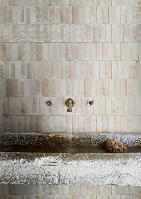 GNS Tile 1GLEBEG GLEEZE BEIGE GLOSS 100X100MM Made in Italy