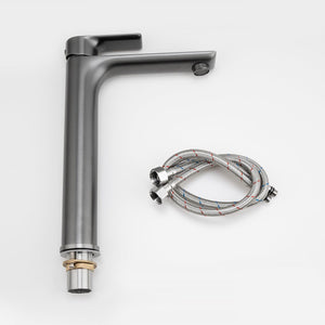 TSI Mixer Taps GM0152.BM VOG GUN METAL GREY TALL BASIN MIXER
