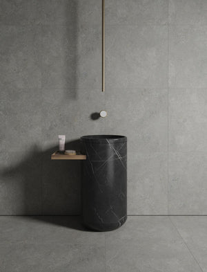 GRI0034 MILANO ASH GREY MATT 300X600MM 36MN05R