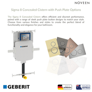 Noveen Toilets T003D – TURIN Geberit Package