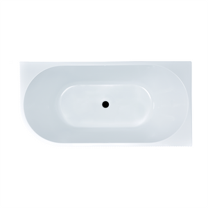 Noveen Bathtubs BTG1500R Genova Right Corner Bathtub 1500mm (Long) x 750mm (Wide) x 580mm (Height) (Copy)