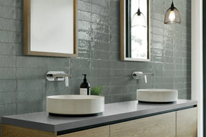 DSS Tile Glace Avio Gloss Subway Tile 75x200mm