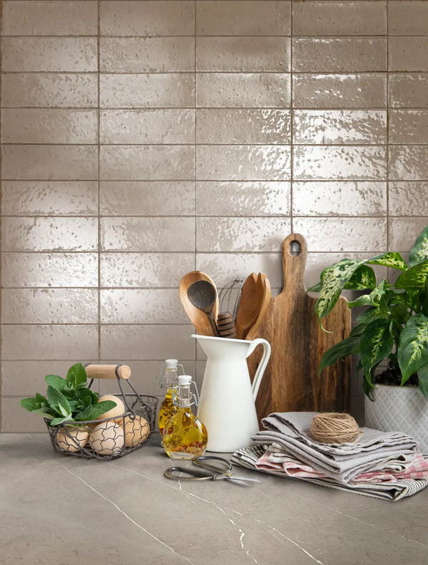 DSS Tile Glace Mastice Gloss Subway Tile 75x200mm