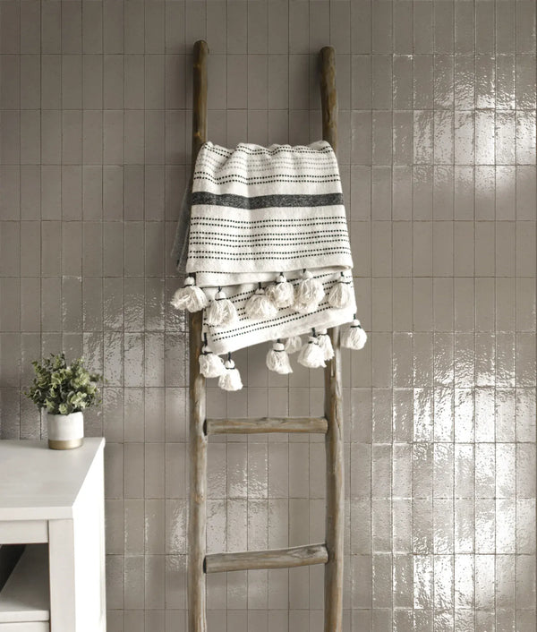 DSS Tile Glace Muschio Gloss Subway Tile 75x200mm